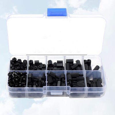 300 Pcs Bolzen Und Muttern Set Nylonschrauben -muttern Sechskantmutter