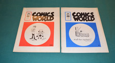 Pubblicazione per i Soci "Gli Amici del Fumetto" COMICS WORLD N. 3/4 + N. 5 1971