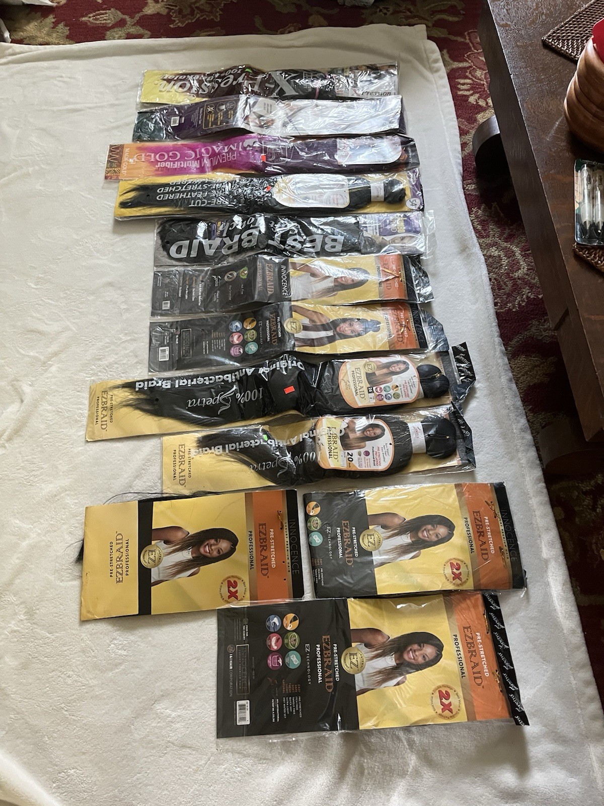 X-Pression Synthetic Hair Extensions Variety Pack (12)