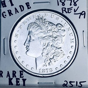 1878 REV 79 MORGAN SILVER DOLLAR HI GRADE U.S. MINT RARE KEY DATE COIN 2515