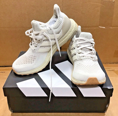 Adidas Ultra Boost 1.0 White/Beige Running Shoes JQ2270