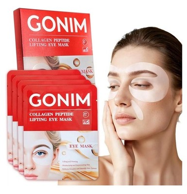 GONIM Under Eye Patches 360° Fit, Eye Mask+Collagen Peptide,Salmon DNA-4 mask in