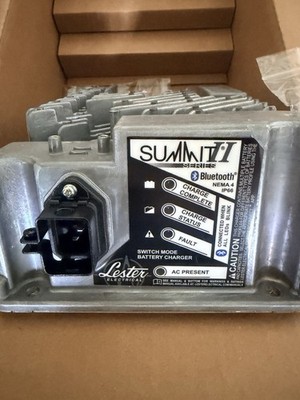 Lester Summit II SS3648 24-48V 1050W Output Batter Charger 22-25A +cables