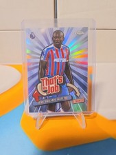 💥2026 Topps Chrome Premier League That's His Job Jean-Philippe Mateta💥