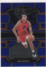 23/24 PANINI SELECT KRIS MURRAY BLUE CONCOURSE RC ROOKIE CARD #91. rookie card picture