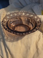 Imperial Glass Purple Candy Dish