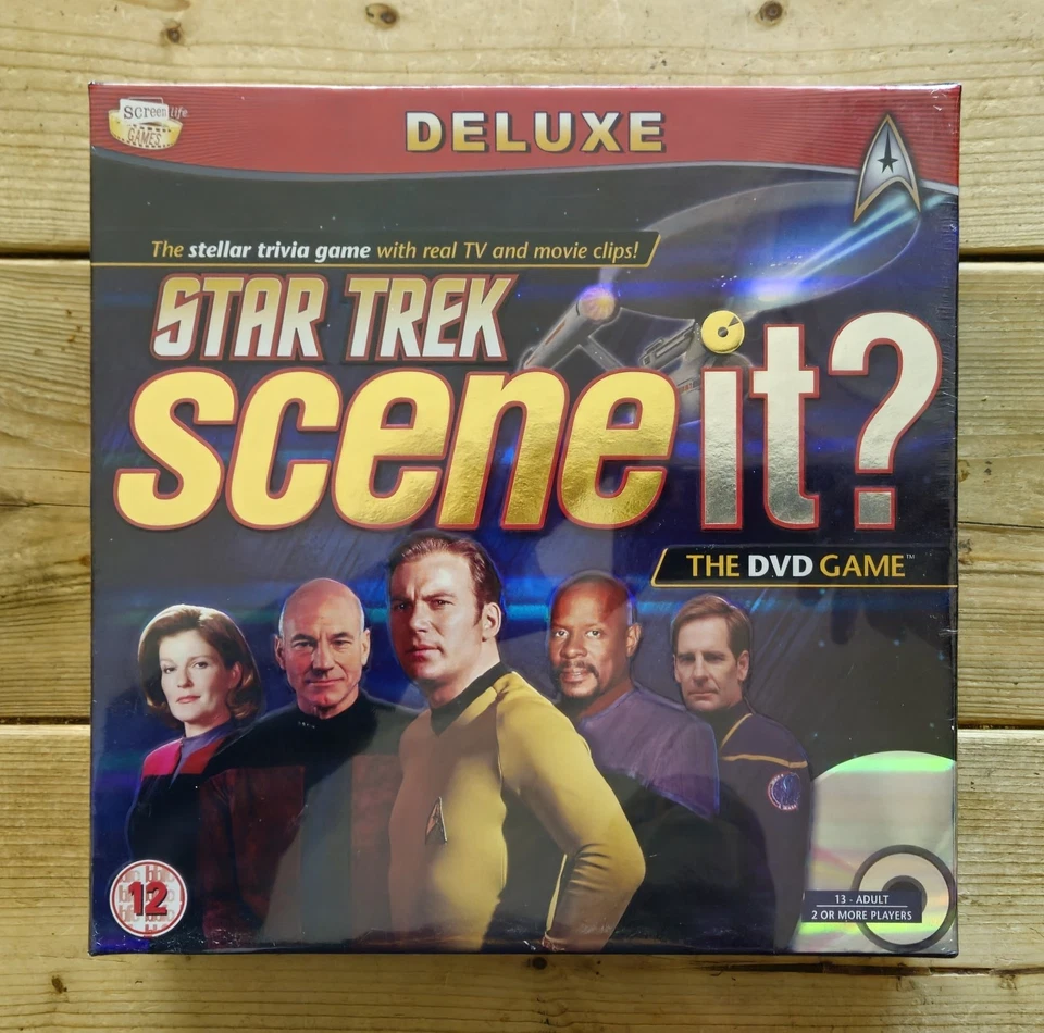 Scene It? Star Trek Deluxe DVD Game (2009 Unopened And Sealed) - Image 2 of 4