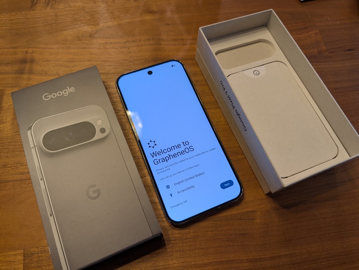 Graphene OS Google Pixel 9 PRO 256GB Degoogled - Hazel 16GB Ram | eBay