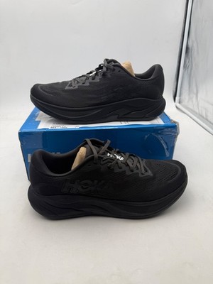 HOKA One One Rincon 4 Men s Size 12D Black Running Shoes Lightweight Sneakers