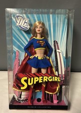 DC Supergirl Barbie Collector Doll - Silver Label - 2008 Mattel - Factory Sealed