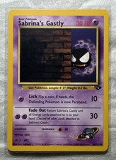 Sabrina's Gastly 96/132 Gym Challenge Regular LP on eBay
