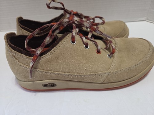 CHACO Velleda Incense Beige Suede Comfort Sneaker J103156 Women US 6.5