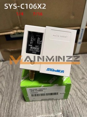 1X NEW Saginomiya refrigeration automatic pressure switch SYS-C106X2 #zc