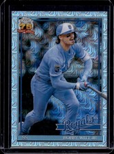 2026 Topps Bobby Witt Jr. 1991 Chrome Silver Pack Mojo Refractor #91C-19 Royals