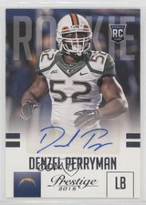 2015 Panini Prestige Rookie Signatures Denzel Perryman #227 Auto 10j8