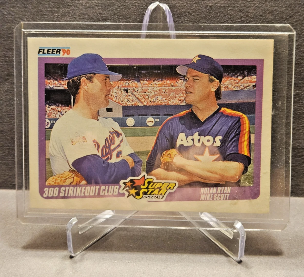 1990 Fleer - Super Star Specials Nolan Ryan, Mike Scott #636