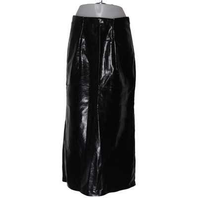 H&M Trend, Lackrock, Größe: L, Schwarz, Polyester, Einfarbig, Lederimitat #DHl