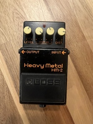 Boss Hm-2 Heavy Metal Effektpedal (unverpackt) Aug 1989