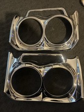 1962 Impala Biscayne Bel-air Headlight Bezels Restored Re-chromed 1962 Impala Biscayne Bel-air Headlight Bezels Restored Re-chromed