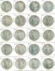 ROLL OF 20 DIFFERENT UNCIRCULATED  MORGAN SILVER DOLLARS, NICE COINS - READ