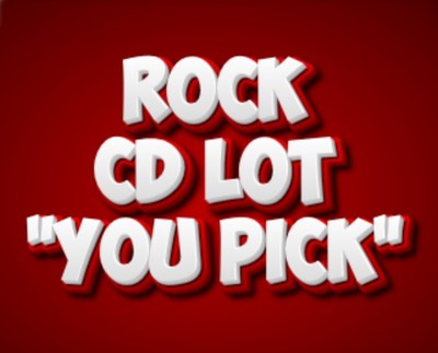 Rock CD Lot - You Pick -  BUY 5 GET 1 FREE   Alternative, Metal, Punk