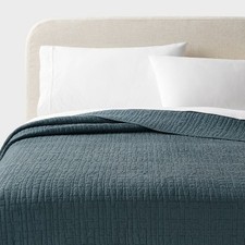 King TENCEL Quilt Slate Blue - Threshold: OEKO-TEX Certified, Cooling