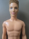 Mattel Barbie Ken Doll 12" Blue Eyes Brunette Hair 2009 Back 2012 Neck — photo 2
