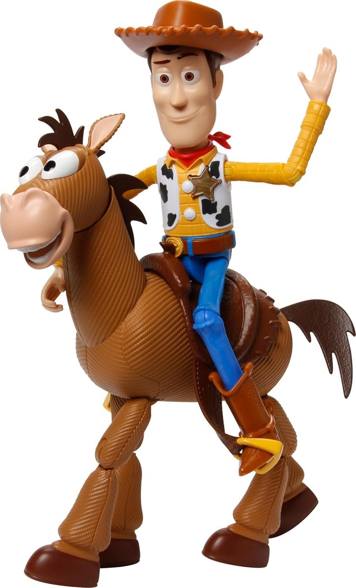 Disney Pixar Toy Story 4 Woody Bullseye Figure Set Ages 3 and Up