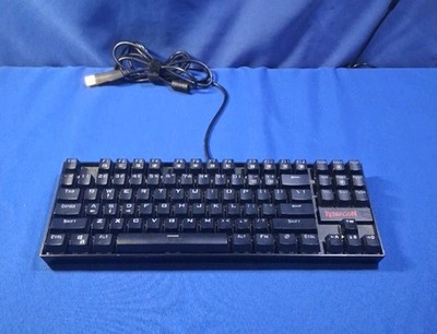 Redragon K552-KR KUMARA LED Backlit Mechanical Gaming Keyboard Wired TESTED