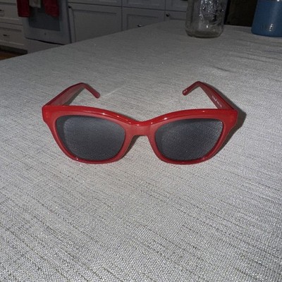 AJ Morgan Red Readers Sunglasses 62160 +3.00 Reading Glasses Used As Is