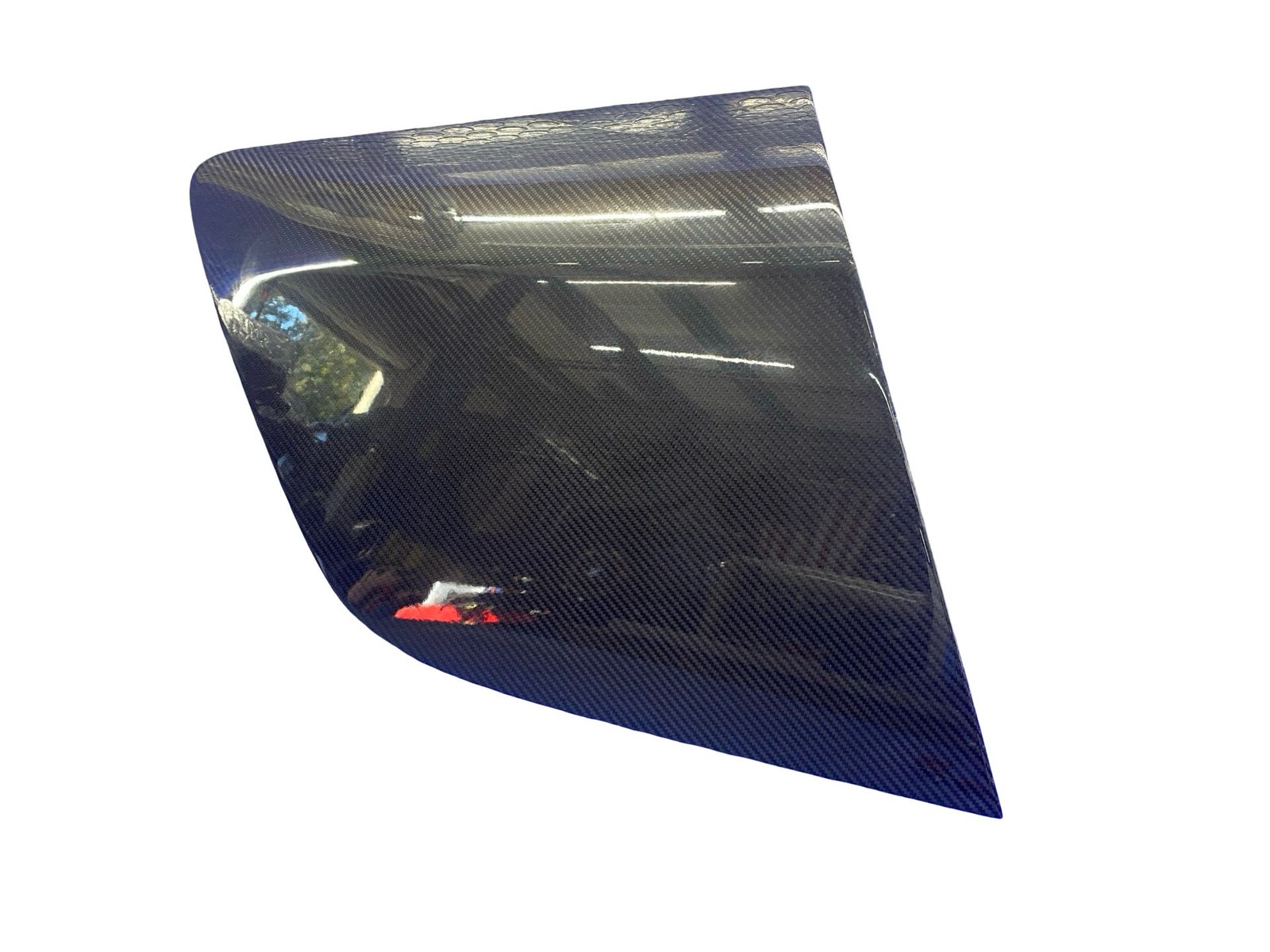 2017-2023 AUDI R8 REAR RIGHT SIDE VENT TRIM COVER MOULDING PANEL CARBON FIBER