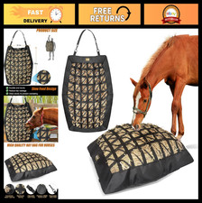 Ultra-Slow Feed Hay Bag for Horses, Goats  Cows - Durable 1680D Oxford Cloth, E