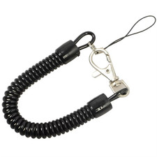 1PCS Tactical Retractable Spring Elastic Rope Security Gear Phone Tool Lanyards