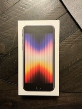 Apple iPhone SE 2022 3rd Gen 64GB - BOX ONLY - Midnight