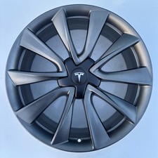 GENUINE TESLA MODEL 3 PERFORMANCE 20" TURBINE ALLOY WHEEL GREY 8.5J 1044227-00-D