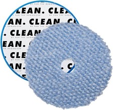 Clean. Wool Cutting Pad &ndash; 5 inch, Blue Premium Wool Pad for Aggressive Cutting