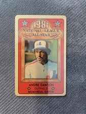 1981 Perma-Graphics All Star Gold Andre Dawson