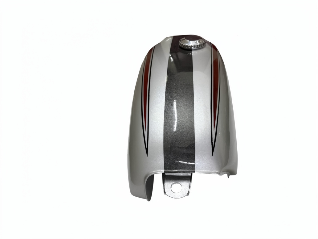 Honda XL250 XL 250 Model 1972-77 Silver Painted Gas Fuel Tank with