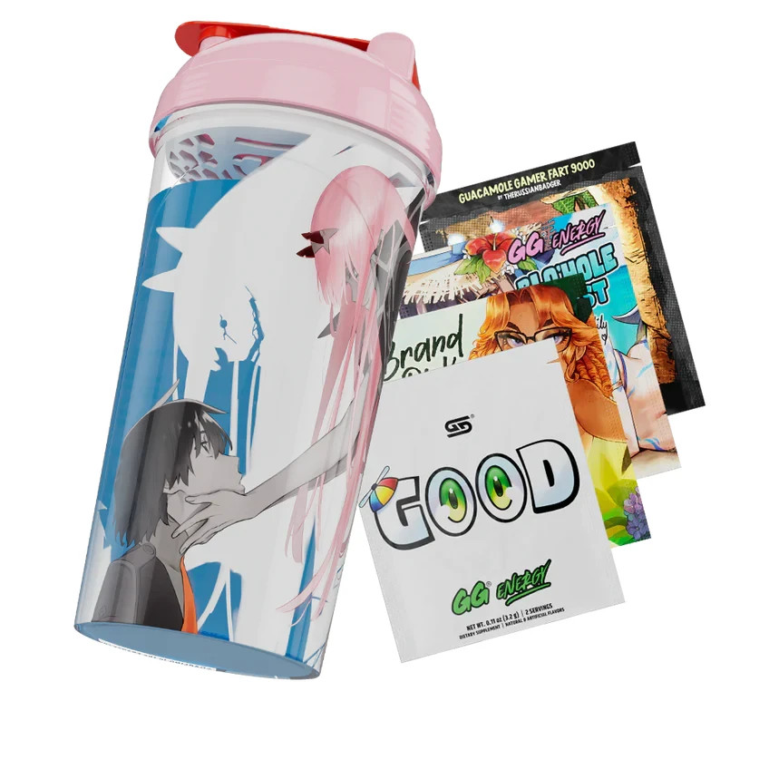 GamerSupps Waifu Cup: DARLING in the FRANXX Shaker: All Over