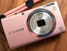 N MINT Canon PowerShot A2400 IS 16.0MP 5x Compact Digital Camera Japan English