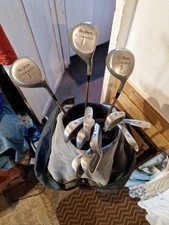 MacGregor Jack Nicklaus CG1800 Irons Set 3-SW 1-35Woods Flex Shafts Graphite Bag