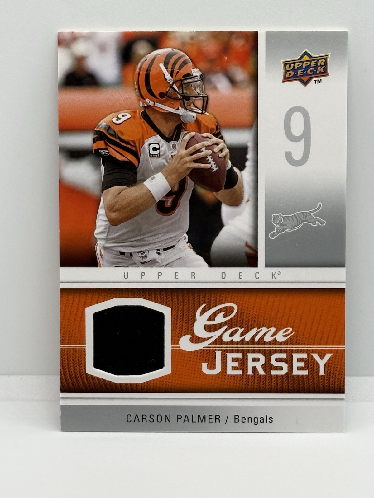 2009 Upper Deck - Game Jerseys Carson Palmer #GJ-CP (MEM)