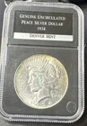 1934 D Peace Dollar - Genuine Uncirculated