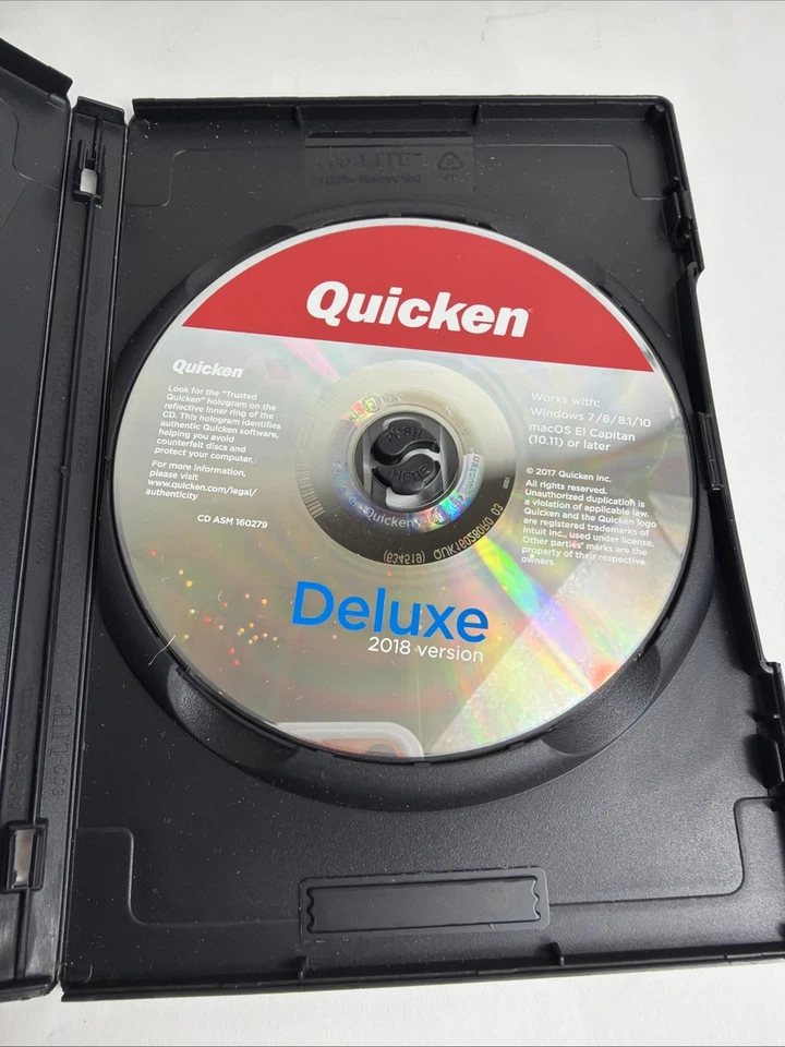 Quicken Organize Your Money 2018 Starter Version Windows Mac + Product Key Code - Image 4 of 4