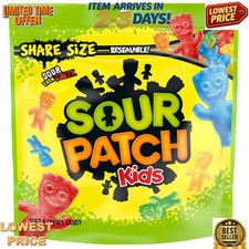 SOUR PATCH KIDS Soft  Chewy Gummy Candy, Share Size, 12 oz FAST SHIPPING