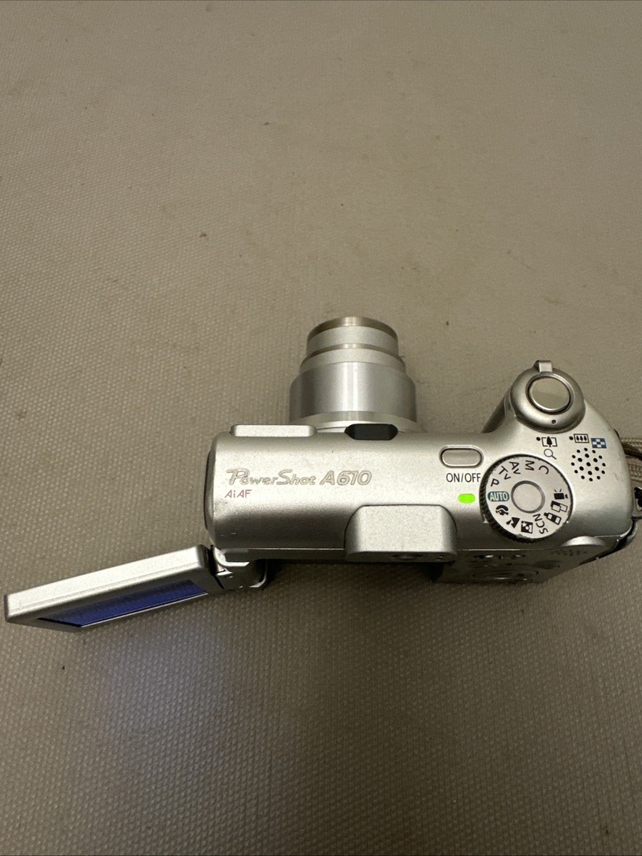 Canon PowerShot A610 Digital Camera *Read Description