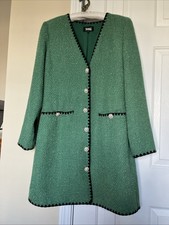 Alexia Admor Green Tweed Boucle Blazer Dress ...