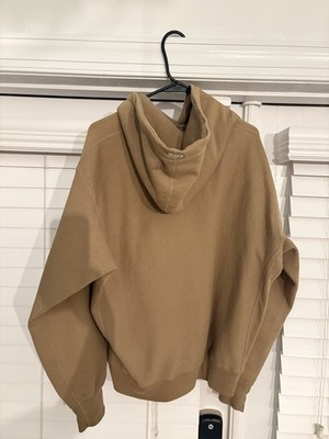 Supreme Box Logo Hooded Sweatshirt (FW23) Dark Sand, Size Small