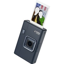 FUJIFILM instax mini LiPlay Hybrid Instant Camera Midnight Blue 
