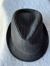 Commodore Men's Vintage Tweed Fedora Hat Size 7-1/2